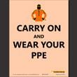 Carry on & wear your PPE